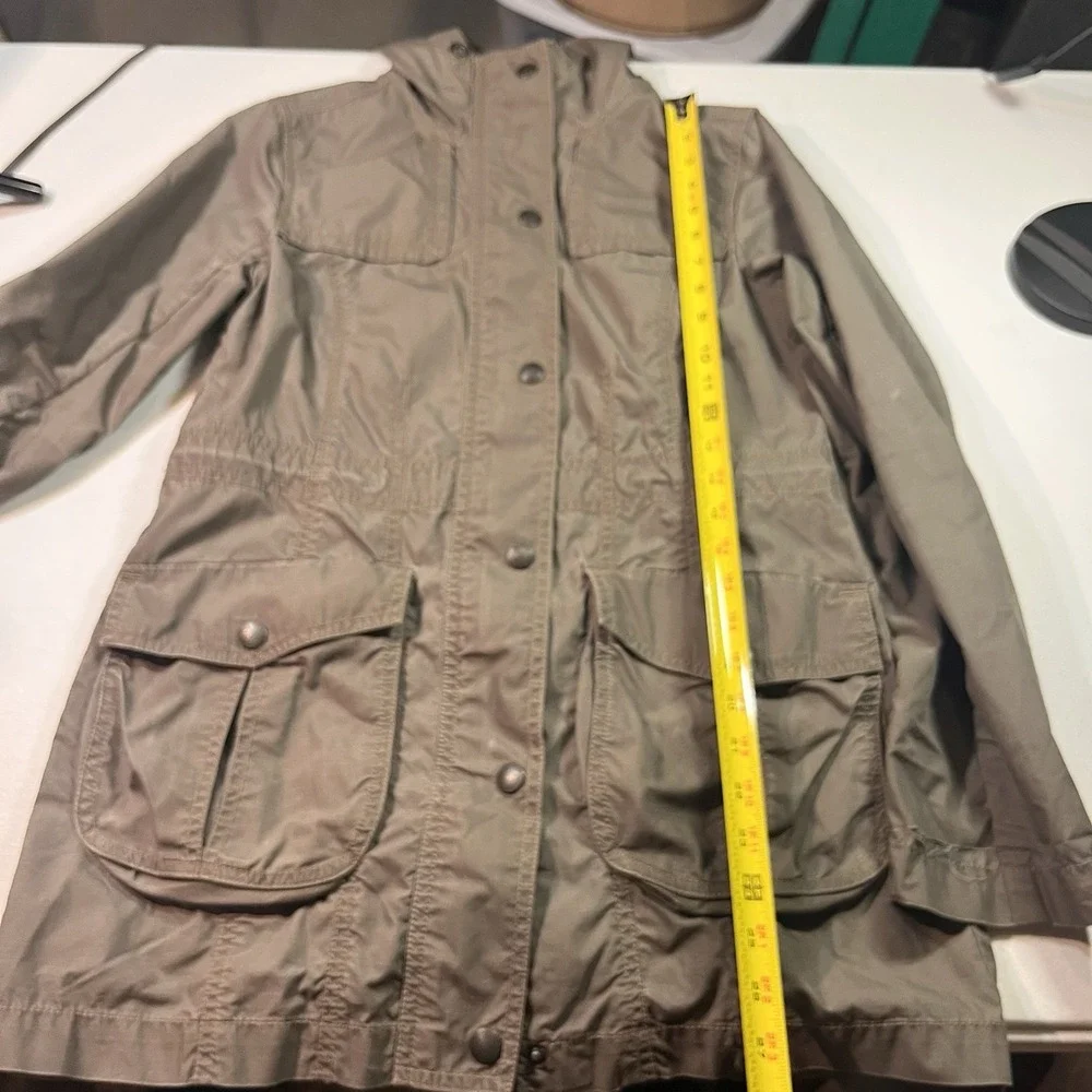 VTG Eddie Bauer Women's Military Style Utility‎ Jacket XS Long Water Resist